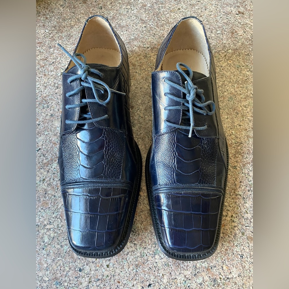 Blue, Stacy Adams 9.5 dress shoes